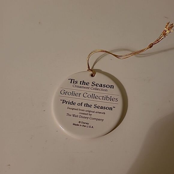 Grolier Pride of the Season Ornament - Picture 2 of 2
